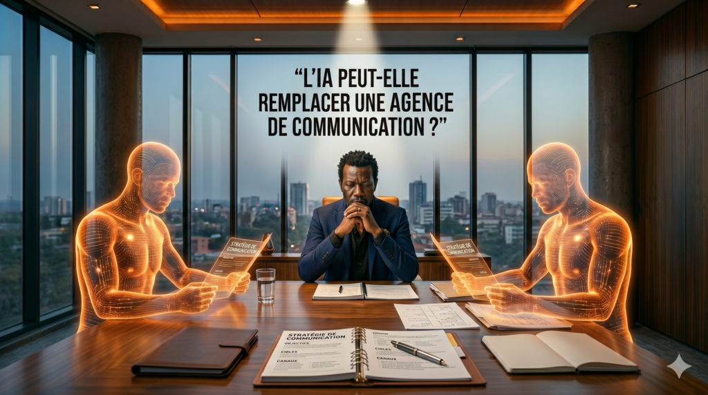 L&rsquo;IA peut-elle remplacer une agence de communication ?