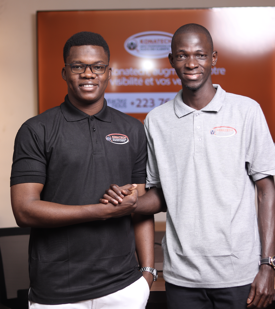 Oumar Coulibaly et Abdoulaye Konaté — Équipe Konatech