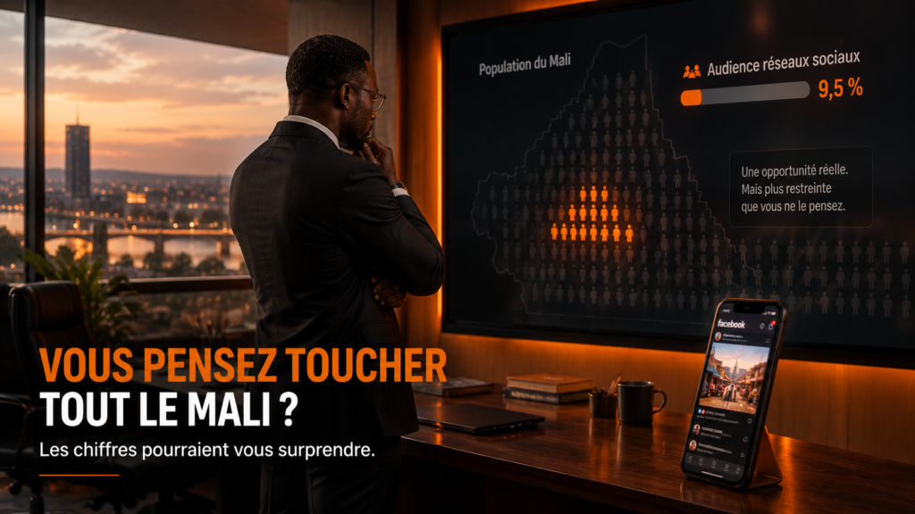 Réseaux sociaux au Mali en 2026 : les vrais chiffres
